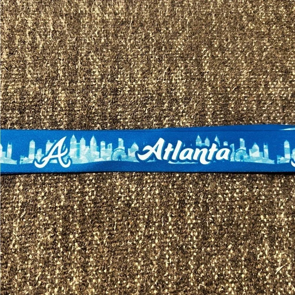 Atlanta Braves Keychain Detachable Lanyard